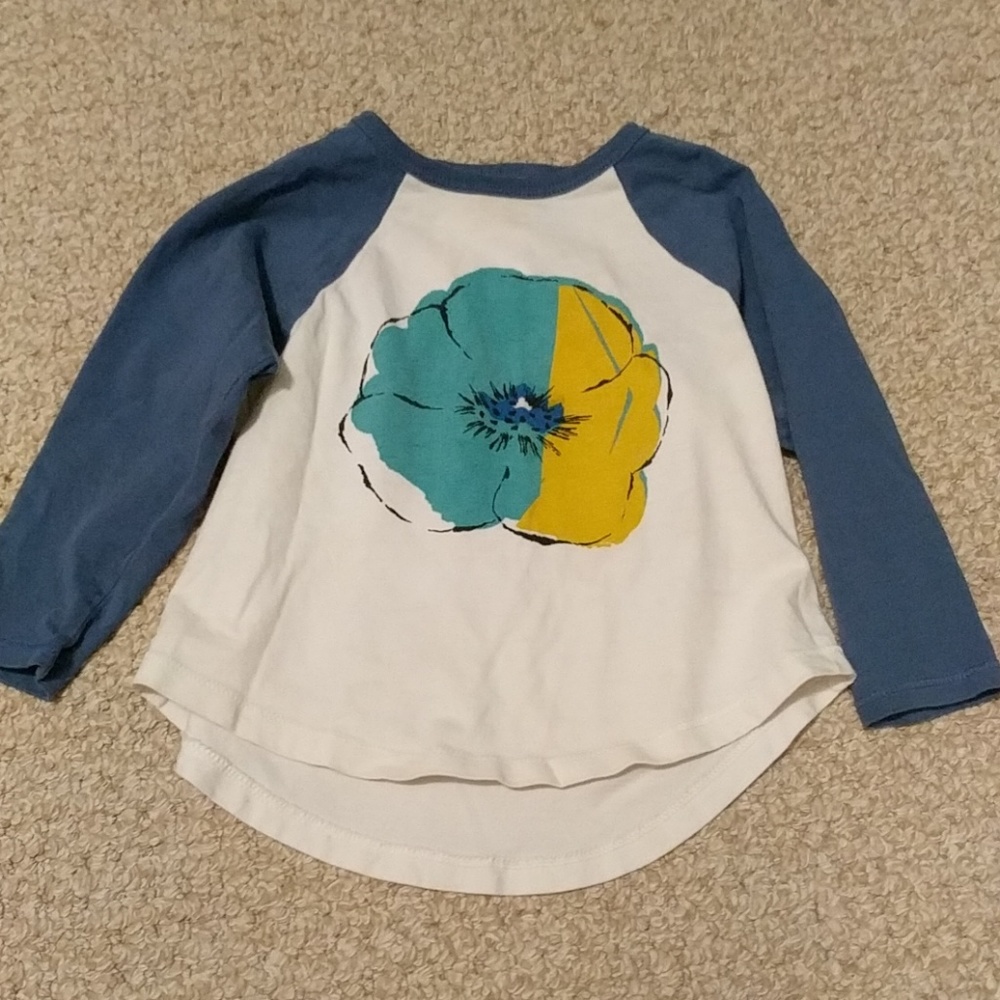 Baseball style shirt